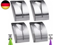Selbstklebend Handtuchhaken Wandhaken 4 StüCk Haken Selbstklebende Edelstahl