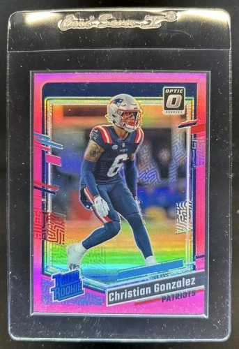 2023 Panini Donruss Optic Christian Gonzalez Pink Prizm RC Rated Rookie #274