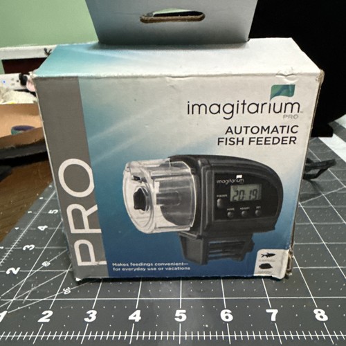Imagitarium Pro Automatic Fish Feeder. Battery power Salt / Fresh water