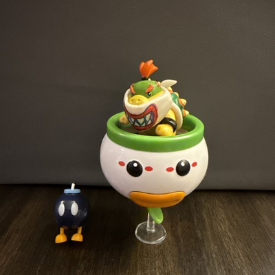 #ad Super Mario Bowser Jr Clown Car Bob Omb Bomb Multi Pack Jakks Pacific 2.5 $99.99