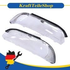 Streuscheiben Set für BMW 5er E39 Facelift 2000-03 Scheinwerfer Scheibe Weiß DE