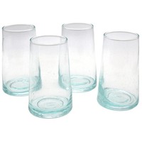 CocktailgläSer 4Er-Set – LongdrinkgläSer - Eiskaffee Latte Macchiato GläSer
