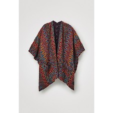 Desigual Marbled Poncho Kaftan Sweater