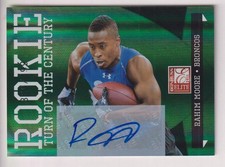 RAHIM MOORE 2011 PANINI DONRUSS ELITE FOOTBALL AUTOGRAPH ROOKIE CARD #D 350/499