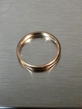 Solid 10K Gold Band Ring Women’s Yellow Gold Wedding Stacking Band 1.81g