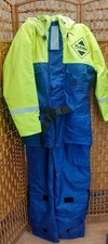 Fladen Flotation Suit EN393 Bib & Brace Trousers & Jacket Size Small Charity