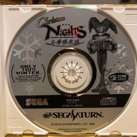 Christmas Nights into Dreams Sega Saturn Winter Limited Edition Used