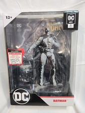 NEW DC McFarlane Page Punchers Batman White Black Adam Variant 2022 Comic Book
