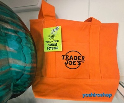  2025 New Trader Joes Mini Tote Bags Halloween Limited Edition US Fast Ship NWT 