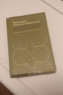 Bjorken & Drell Relativistic Quantum Mechanics