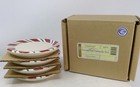 Longaberger Coasters Set Of 4 Red White Green New In Boxes Peppermint Twist — photo 1