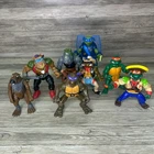 Vintage TMNT Teenage Mutant Ninja Turtles Bandito Bashin' Mike Cowboy Bebop Lot