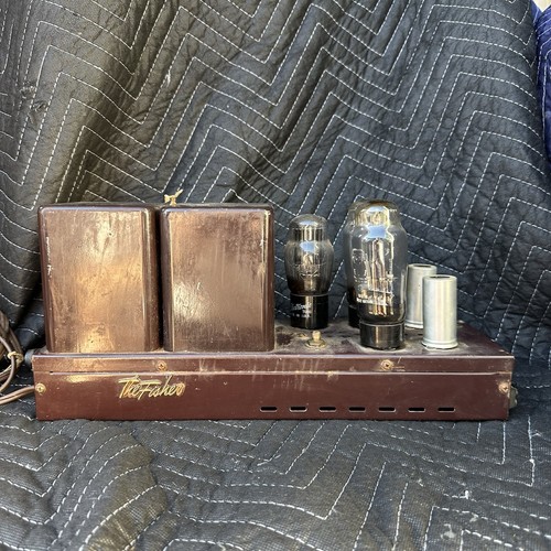 The Fisher Model 100 Monoblock Power Amplifier Sold As Is for PARTS or REPAIR