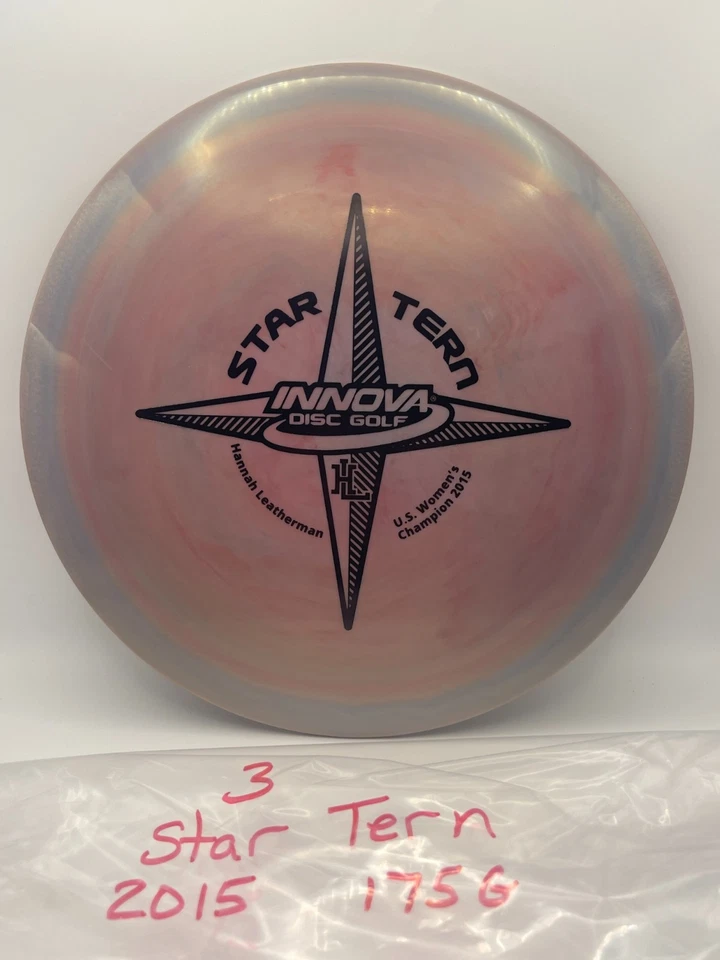 INNOVA DISC GOLF 2015 STAR TERN HANNAH LEATHERMAN USDGC 2015 CHAMPION STAR STAMP - Image 3 of 4