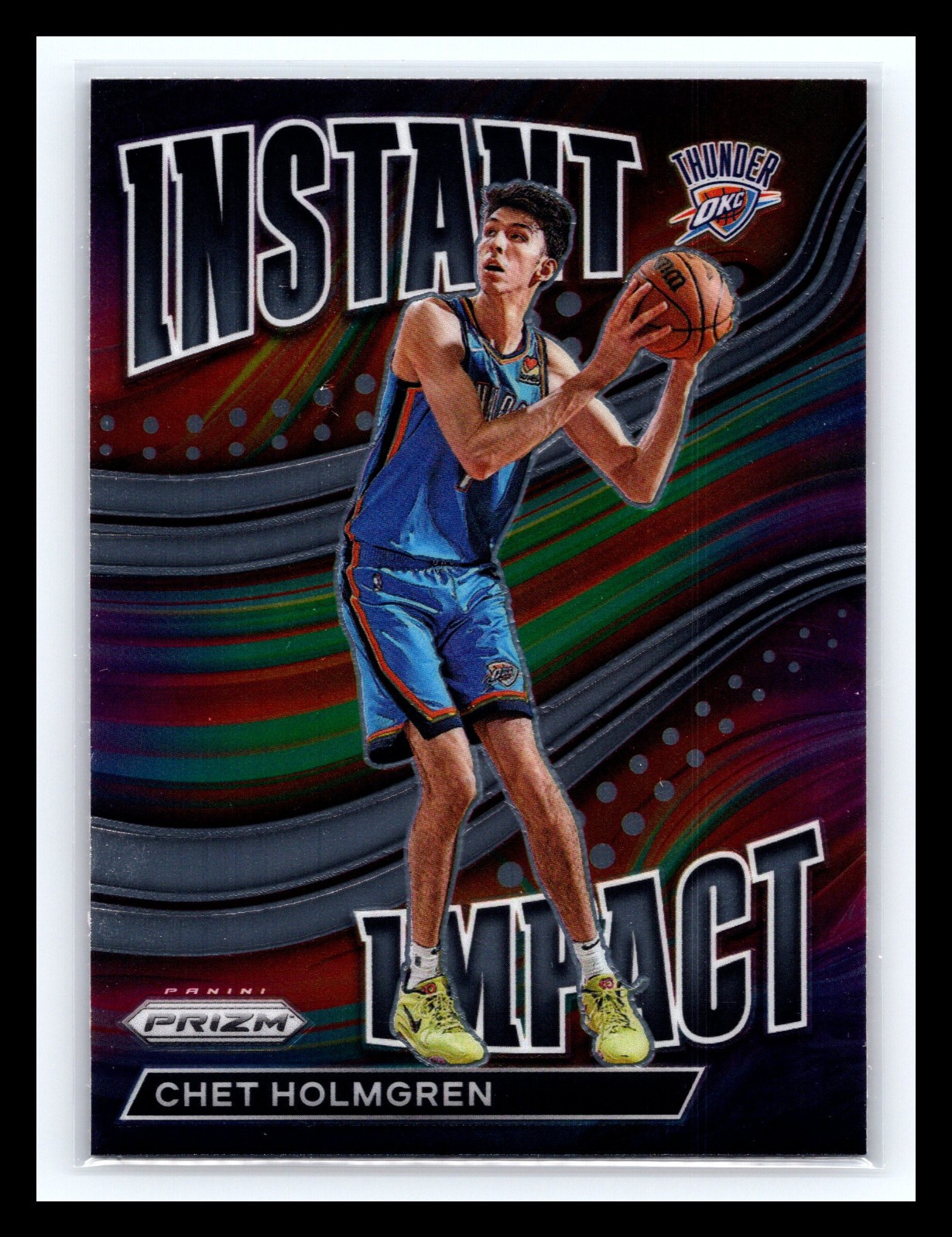 2022-23 Panini Prizm - Instant Impact Chet Holmgren #2 (RC)
