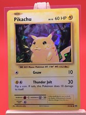 pokemon card 35 108 Pikachu - 35/108 Reverse Holo Lightning / 60 / Basic Attack 1 Pokemon | Games | Psa