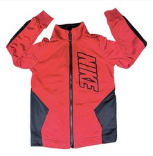    Nike Unisex Youth Zip Up Windbreaker Jacket Sz 4 / XS   