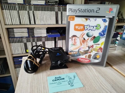 Sony PlayStation 2 PS2 [Lot Caméra EyeToy USB + Jeu Play 2] PAL FR - Photo 1/4
