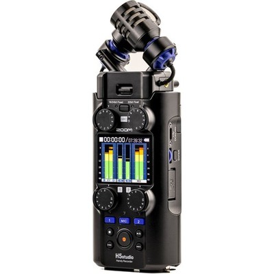 Zoom ZH2E H2essential Multi-Mic 32-Bit Float Portable Handy Recorder, Black