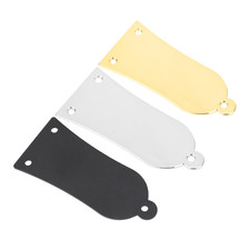 3 Holes Metal Truss Rod Cover With Screws Guitar Bass Replacement