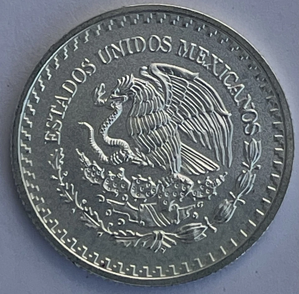 2025 Mexico Silver Libertad 1 /10 oz BU Brilliant Uncirculated Coin 200 MINTED - Image 2 of 2