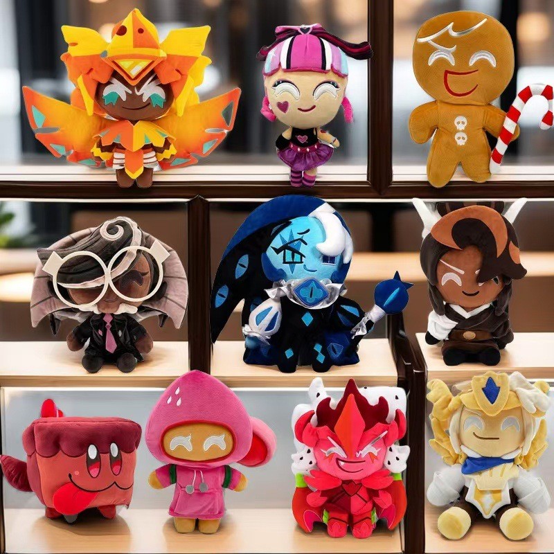 Cookie- Run Kingdom Cute Stuffed Plush Collectible Toys Collection