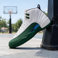 Jordan 12 Retro Bucks Men's CT8013-103 New