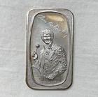 Vintage Elvis Presley 1 Oz .999 Silver Art Bar  Dahlonega Mint