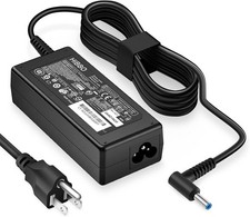 65W/45W Charger for HP Laptop, Smart Blue Tip Power Adapter