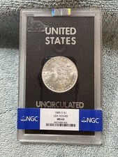 1885-O New Orleans GSA Hoard Morgan Silver Dollar $1 Coin NGC MS 65 NON CC