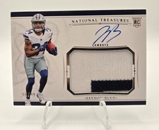JAYDON BLUE 2025 NATIONAL TREASURES CROSSOVER ROOKIE PATCH AUTOGRAPHS /99