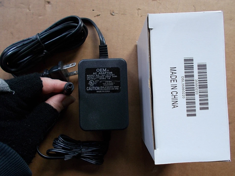 NEW OEM AA-181ADT AC Adapter, Power Supply DSL35993220 *FREE SHIPPING* - Image 2 of 2