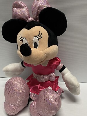 Disney Minnie Mouse Soft Plush Head Start Kids Toys 2018 Aged 3+