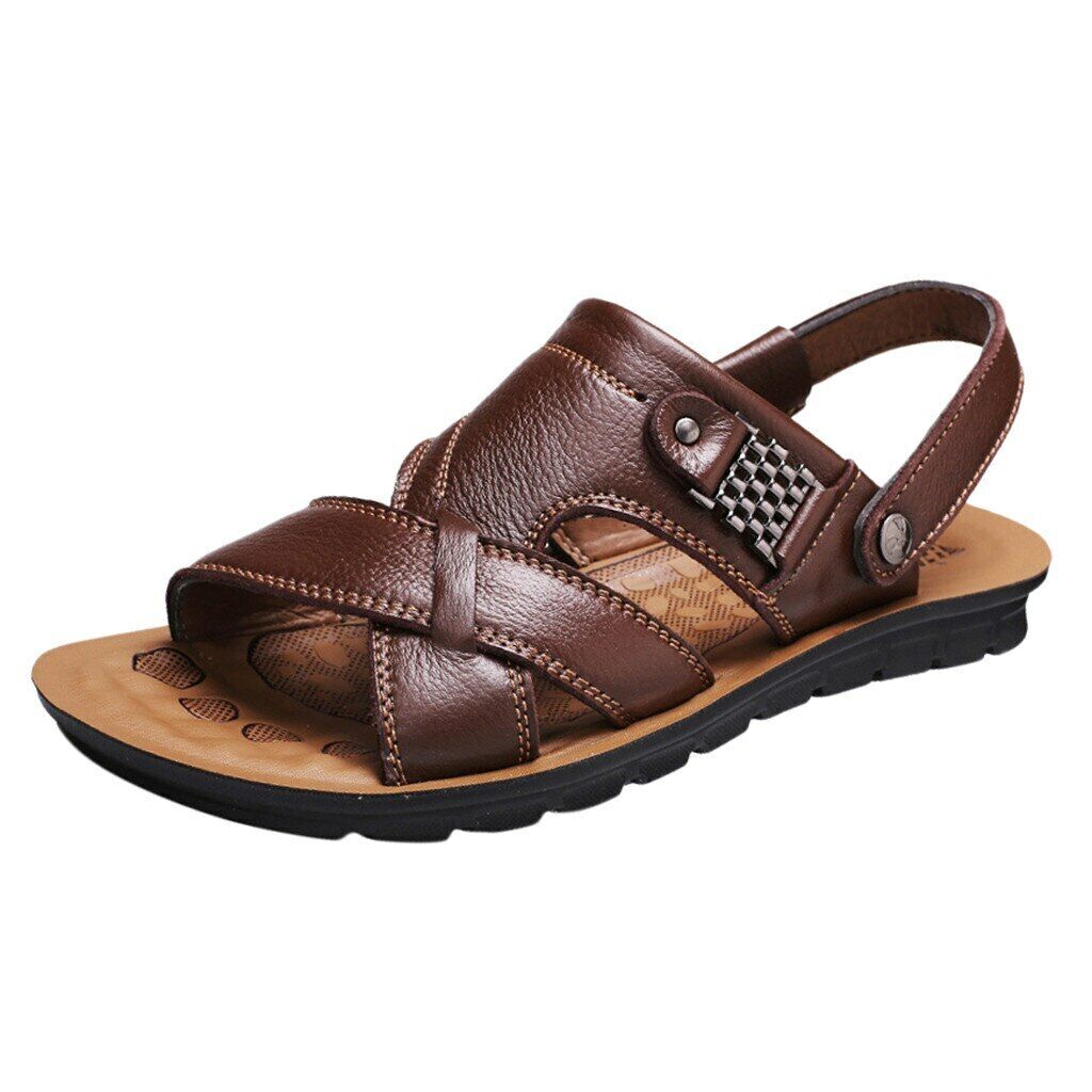 Sandalia ORIGINAL De Verano Sandalias Para Hombre De Cuero Men'S Summer Sandals