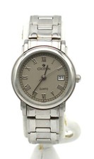 CROTON GRAY DIAL STAINLESS STEEL WOMEN'S WRIST WATCH