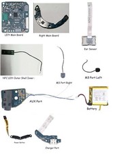 Sony WH-1000XM4 Wireless ANC Headphones PCB Board, Charger Port, Battery, Senso