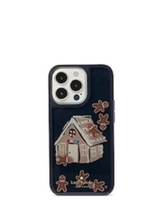 [NEW] Kate Spade Gingerbread Christmas iPhone 13 Pro Case Holiday NIB
