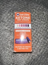 Ketone Test Strips 100 25 FREE STRIPS . TESTING LEVELS OF KETONES
