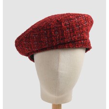 Lady Beret Hat Beanie Tweed Caps Classic French Artist Casual Retro Elegant Chic
