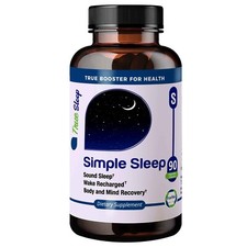 TrueMed Simple Sleep 994mg 90 Vegetable Capsules