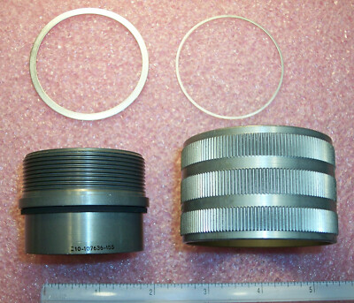 QTY (1) 10-107636-15S BENDIX 35 POSITION SOLDER CUP CIRCULAR SOCKET PLUG