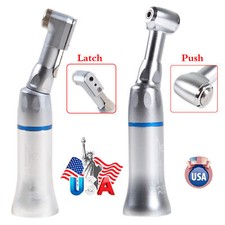 NSK Style Dental Slow Low Speed Contra Angle Handpiece Latch Push E-type Attach