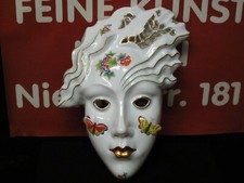 HEREND VBO VICTORIA LARGE GORGEOUS WALL MASK SIGNED 15046/VBO 1ST CHOICE