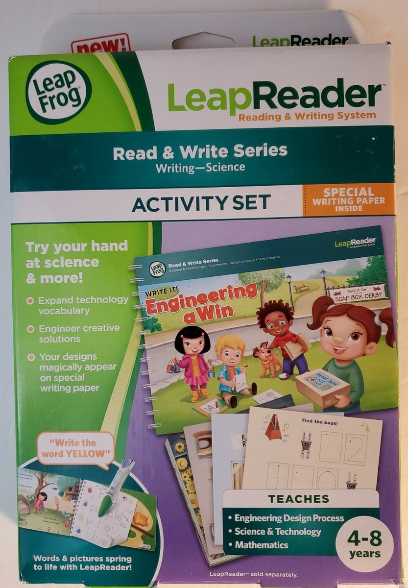 LeapFrog LeapReader Reading and Writing System, Green NEW OPEN BOX