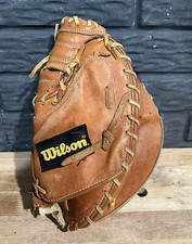 Wilson Signature Edition Leather Catcher's Mitt The A2500 Pro Toe Glove RH READ