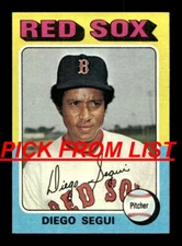 1975 Topps 6-247 EX/EX-MT Pick From List All PICTURED uu2