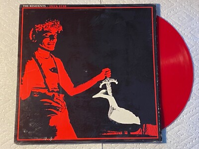 The Residents - Duck Stab US re RED vinyl Ralph LP shrink 1987