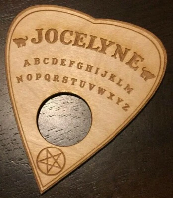 DC MAKER LABS Wooden Planchette w/ Your Name On It | Custom Engraved Personalized