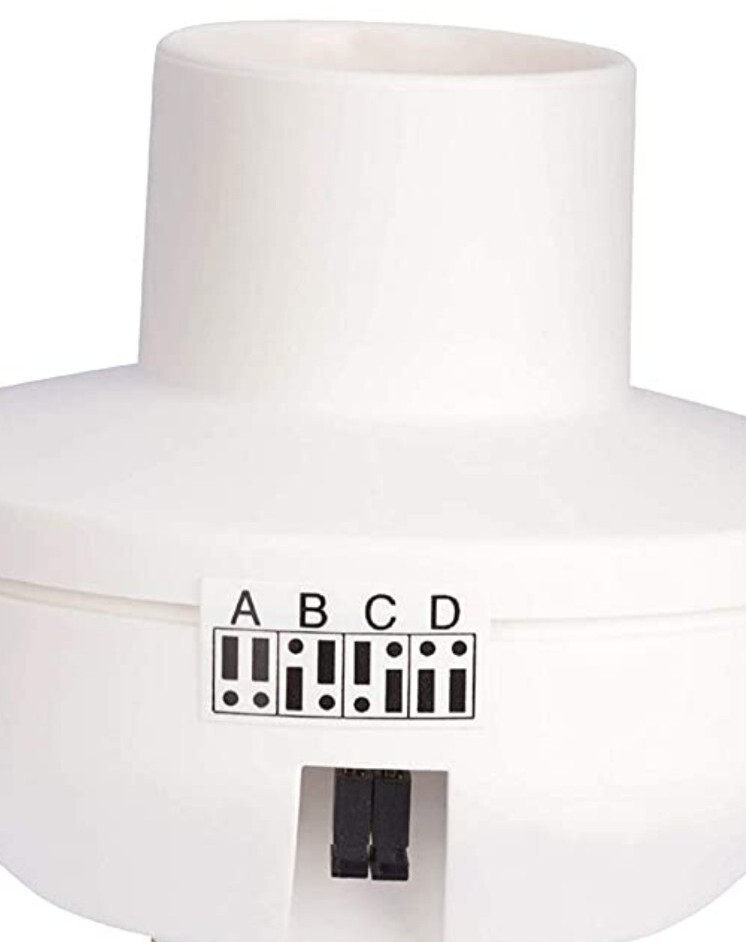 EASY Wireless Remote Control Light Switch + Socket Cap Turns On & Off 4