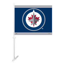 NHL Heavy Duty 11 X15  WINNIPEG - JETS CAR FLAG